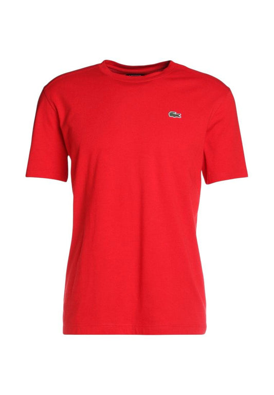 T Shirt Lacoste Rossa CLASSIC LOGO SPORT - T-Shirt e Polo - Lacoste