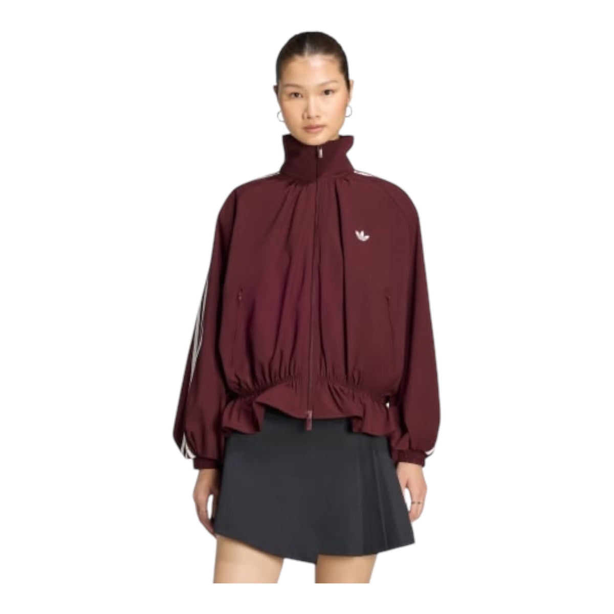 Adidas BLOUSY OVERSIZE Bordeaux - giacca - adidas