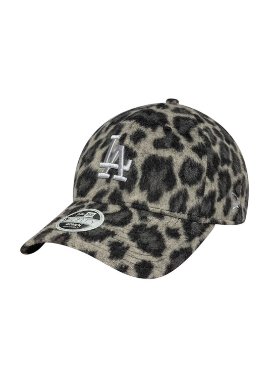 NEW ERA Cappello con visiera 9FORTY LA Dodgers MLB Cosy Animal Grey Leopard grigio da donna - Scarpe - New Era