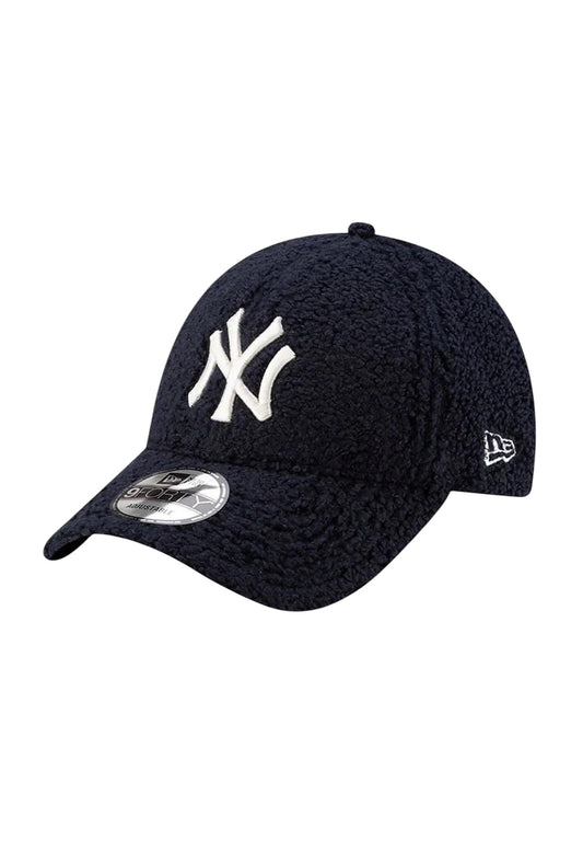 NEW ERA Cappello con Visiera 9FORTY NY Yankees MLB Navy  teddy - Cappelli - New Era