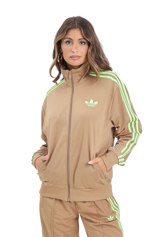 Tuta adidas adicolor Classic Firebird Beige Lime - Tute - adidas