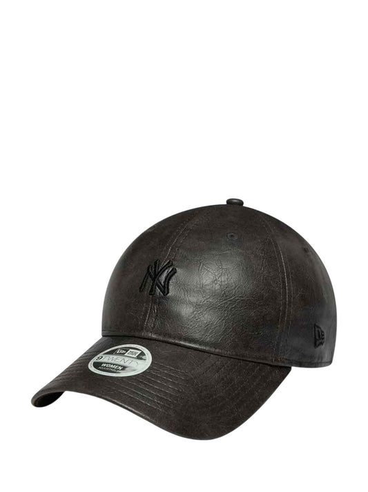 New Era 9TWENTY cappello grigio in pelle - Cappelli - New Era