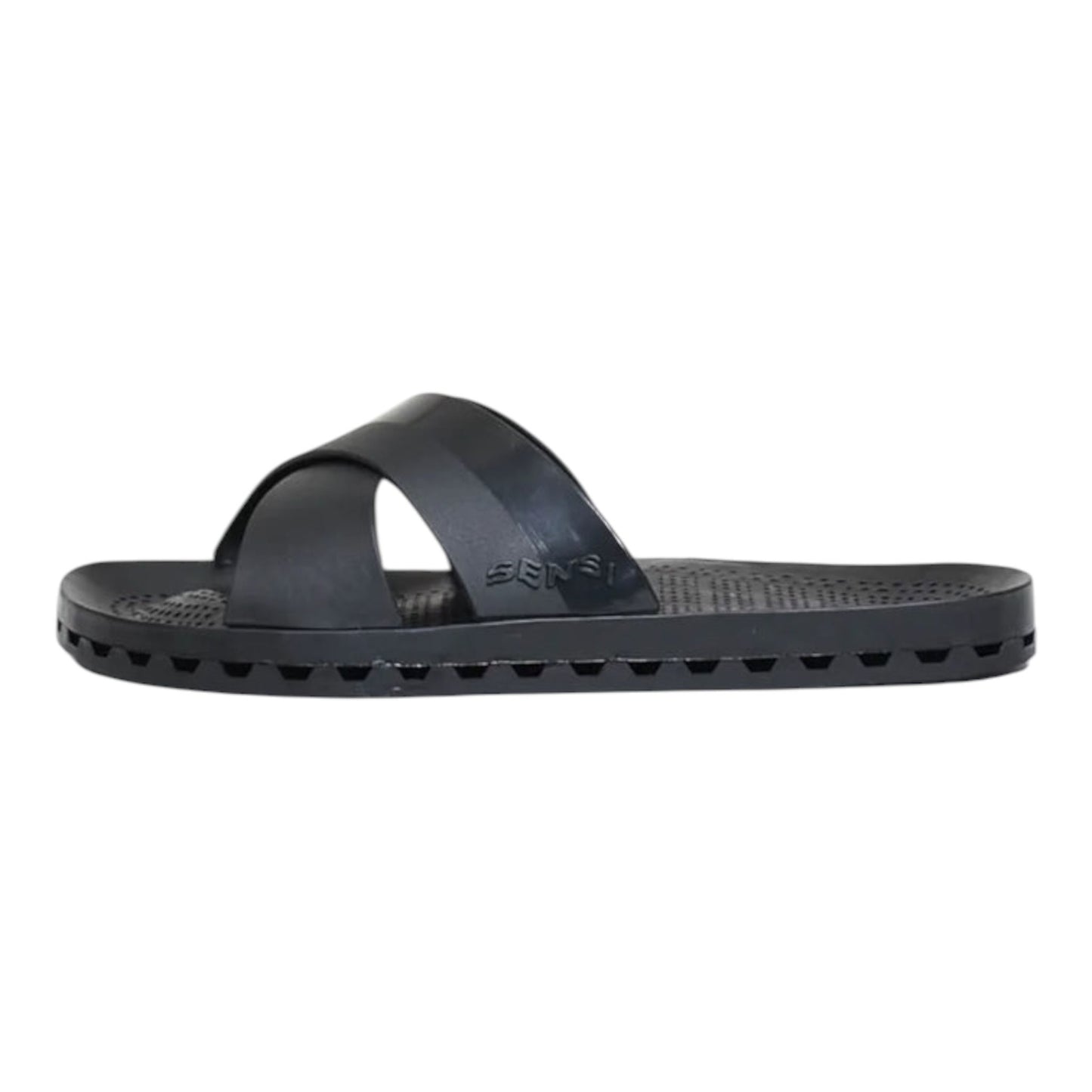 Pantofole Sensi City Amalfi Nero - Scarpe - Sensi