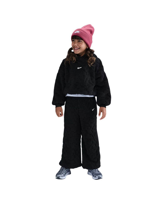 Tuta Nike Teddy  Black bambina - Tute - Nike