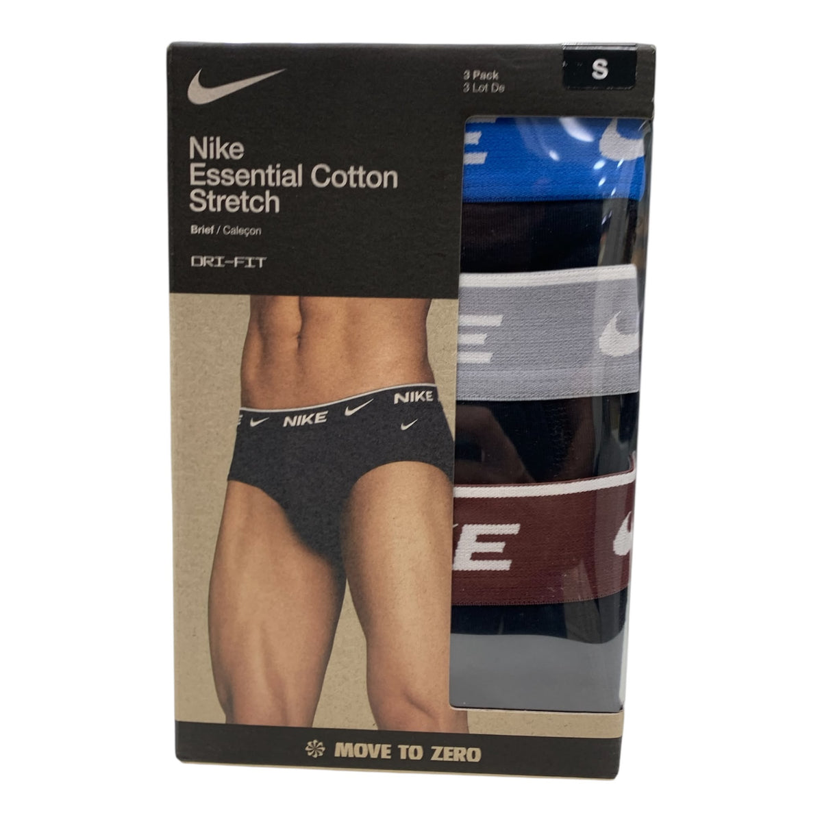 NIKE Slip 3 pack Marrone Celeste Grigio - slip - Nike