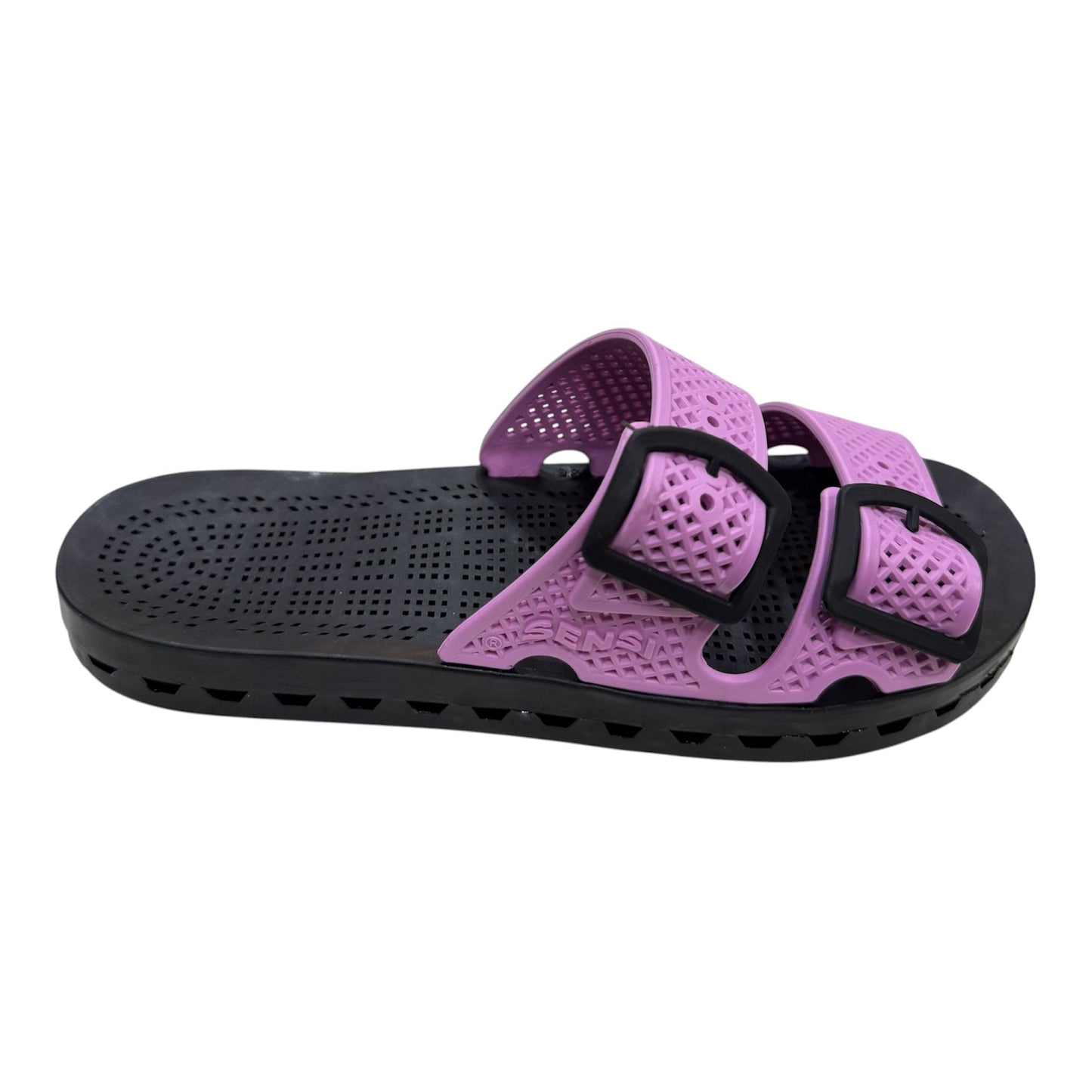 Pantofole Sensi La Jolla Urban Nero Lilla - pantofole - Sensi