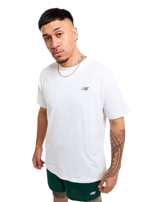 T Shirt New balance sport essentials cotton White - T-Shirt e Polo - New Balance