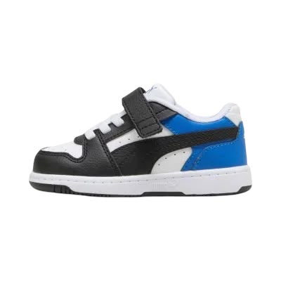 Scarpe Puma Rebound Bianco Nero Blu Kids - Scarpe - puma