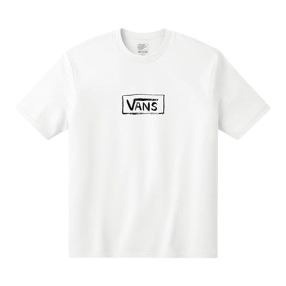 T shirt Vans On Canvas SS White Bambino - T-Shirt e Polo - Vans