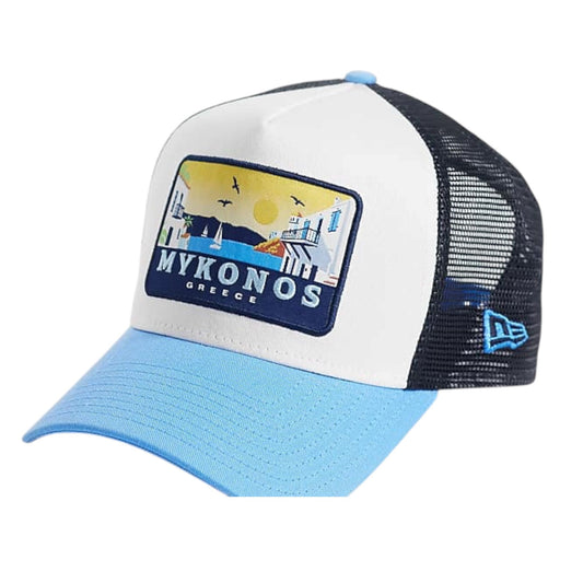 New era Cap Trucker Location Mykonos - Cappelli - New Era