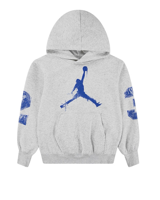 Felpa Jordan ragazzi JDB MJ MVP HBR JM FT PO grigia - Felpe - Jordan