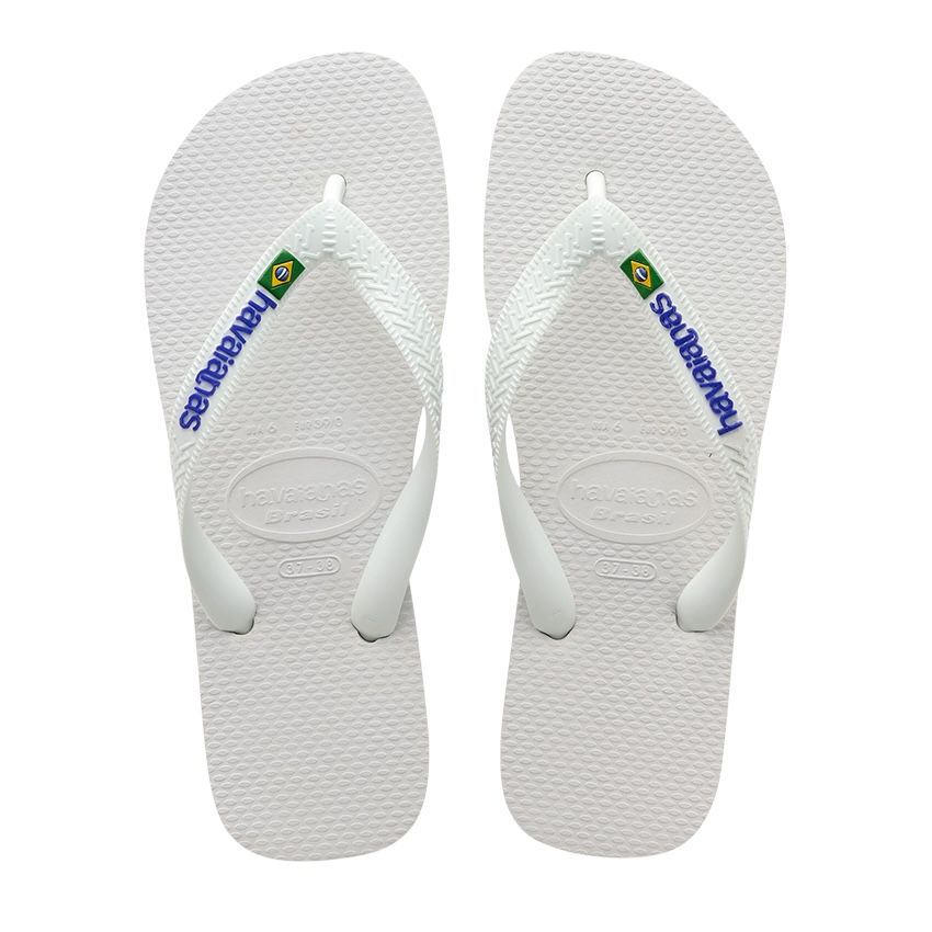 Havaianas Brasil logo White - Infradito - Havaianas