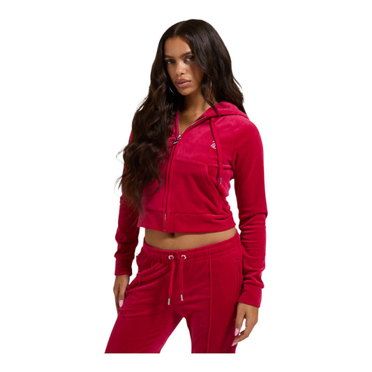 Felpa Crop Juicy Couture  Persian Red - felpa - Juicy