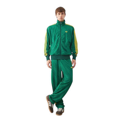 Tuta Adidas Monogram Firebird Verde Trefoil - Tute - adidas