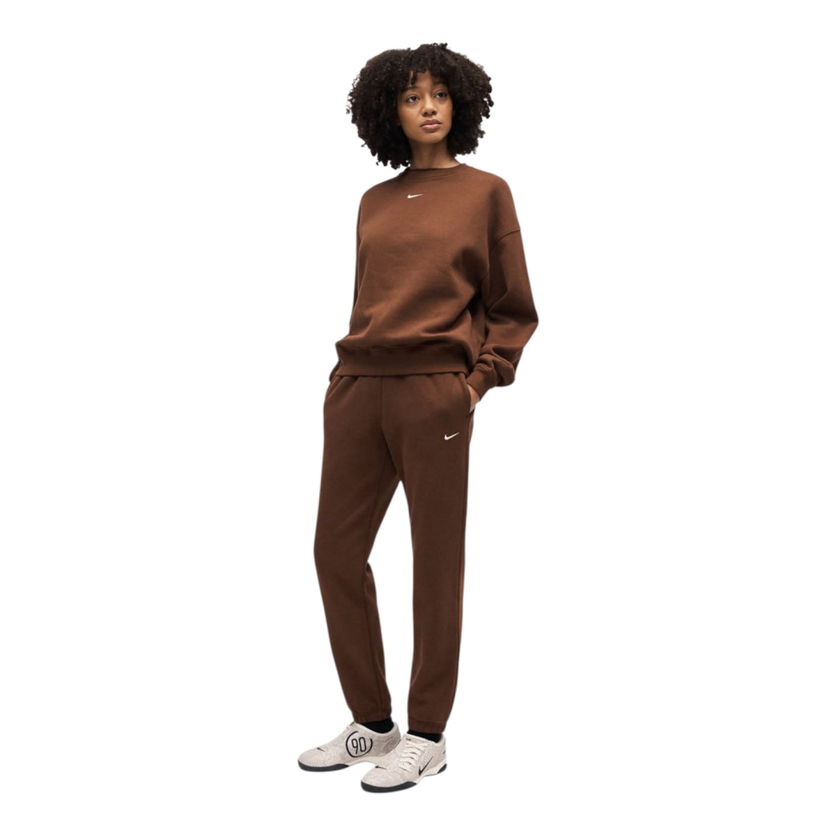 Tuta Nike Fela Con Girocollo Brown - tuta - Nike