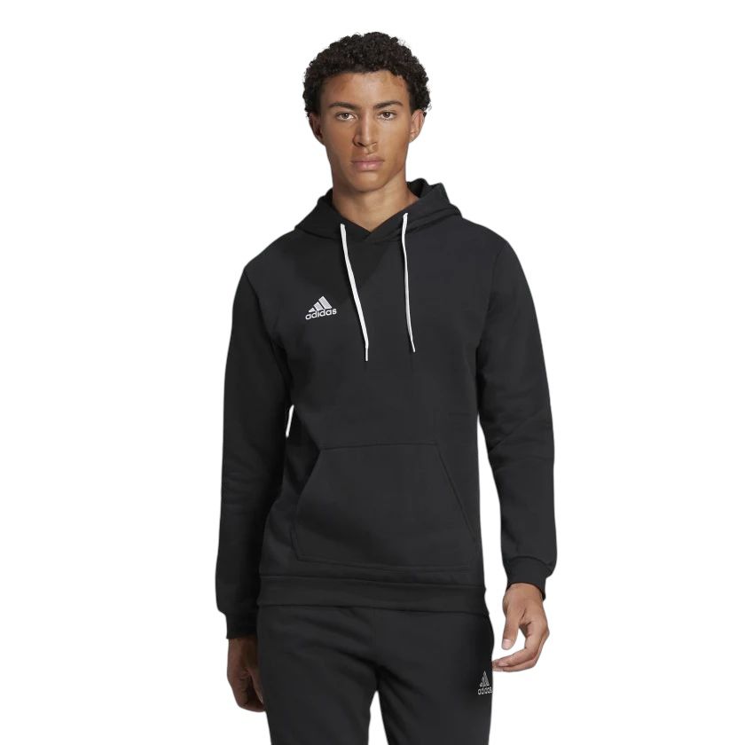 Felpa Adidas Ent22 Hoody Black cappuccio - Felpe - adidas