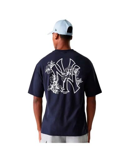 T shirt New era New York Yankees Floreal Navy - T-Shirt e Polo - New Era