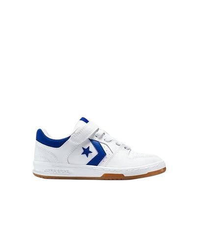 CONVERSE CL98 OX pelle bianco blu gum - Scarpe - CONVERSE