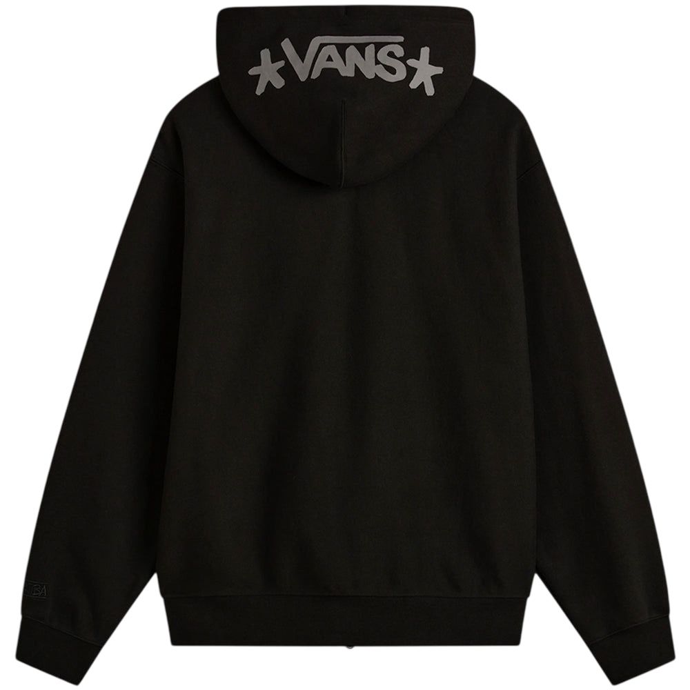 Felpa Vans  Skate Atiba Haze Zip Black - Felpe - Vans