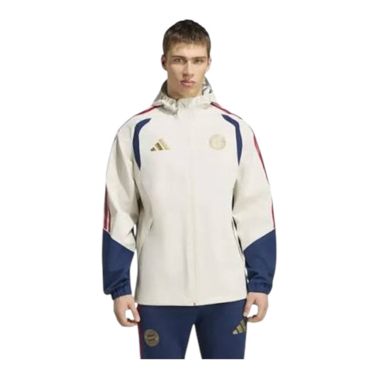 ADIDAS Giubbino  FC Bayern Antivento Beige - Giubbotto - adidas