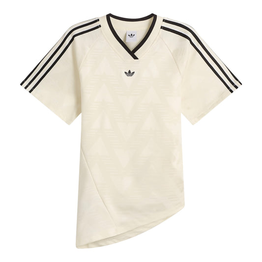 Adidas ROUCHED FOOT - T-shirt con stampa - off white - T-Shirt e Polo - adidas