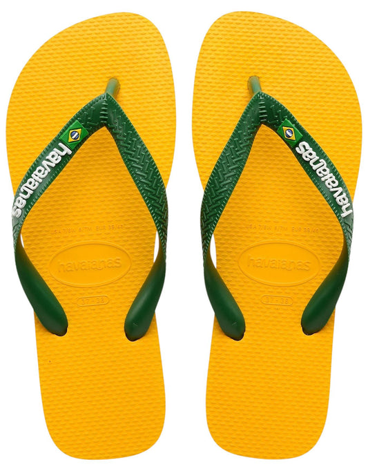 Havaianas Brasil Logo amarelo pop - Infradito - Havaianas