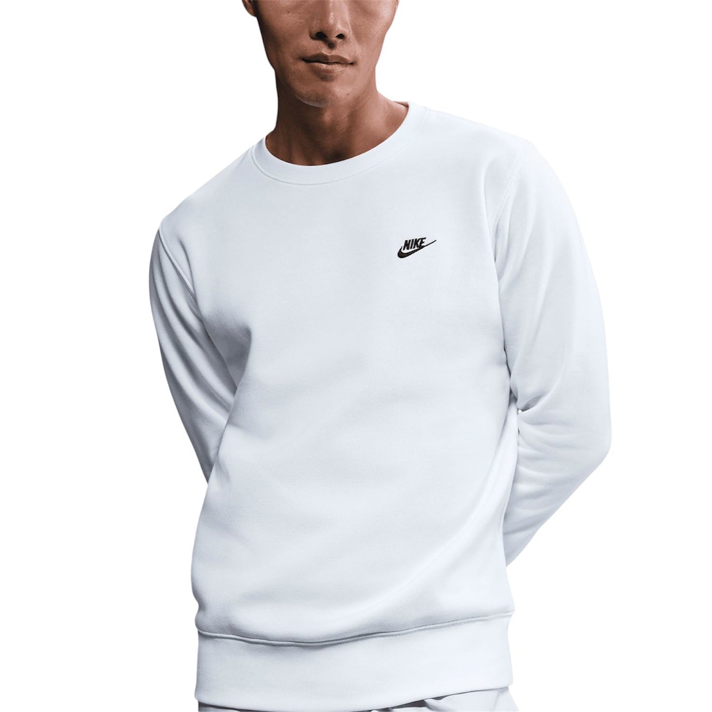Felpa Nike girocollo bianca - Felpe - Nike