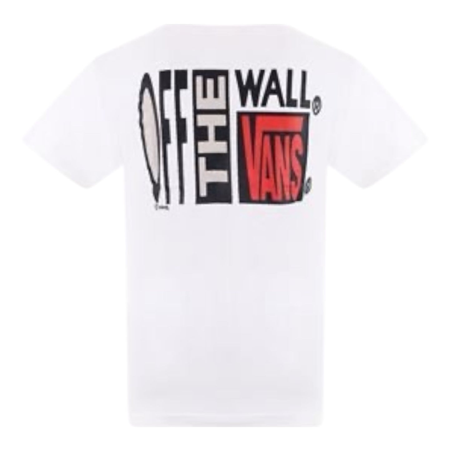 T shirt Vans On Canvas SS White Bambino - T-Shirt e Polo - Vans