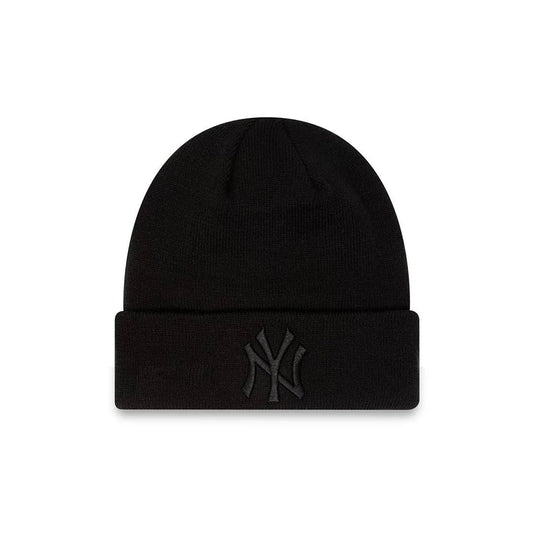 Cappello in lana New Era New York Yankees Beanie Total Black - Cappelli - New Era