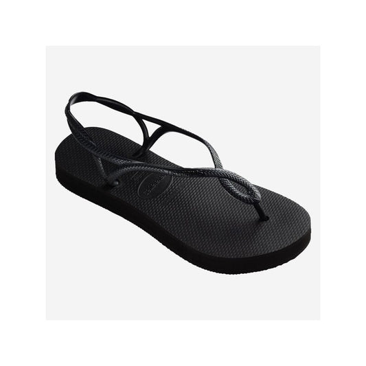 HAV. LUNA FLATFORM BLACK - Infradito - Havaianas