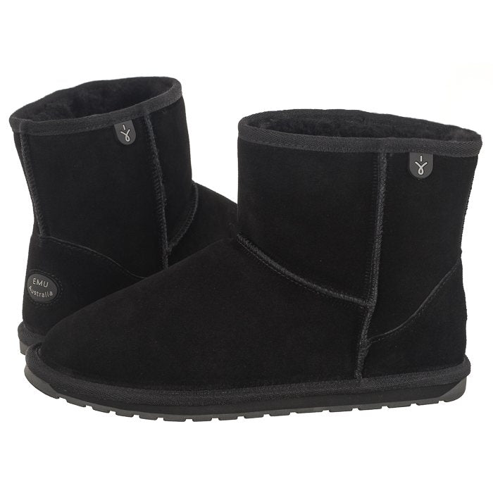 Emu Wallaby Mini Teens charcoal - - Scarpe - Emu