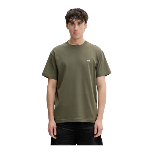 T shirt Vans left chest logo piccolo verde olive - T-Shirt e Polo - Vans