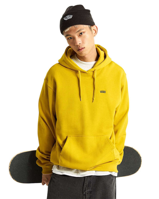 Felpa Vans LEFT CHEST II LOOSE PO Heritage senape - Felpe - Vans