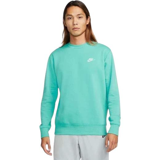 Felpa Nike girocollo verde acqua - Felpe - Nike