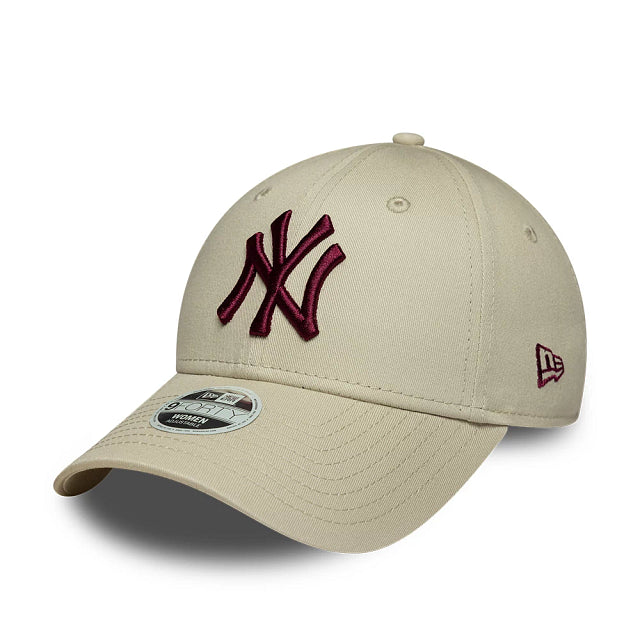 Cappello New Era New York Yankees Beige Bordeaux - Cappelli - New Era