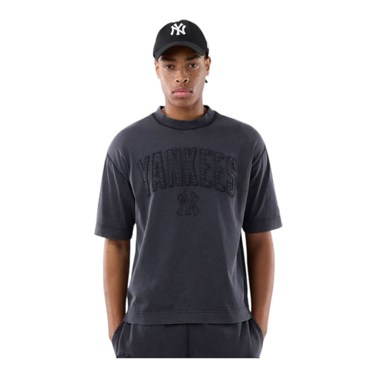 Shirt New era MLB WASHED BOXY NEYYAN - T-Shirt e Polo - New Era