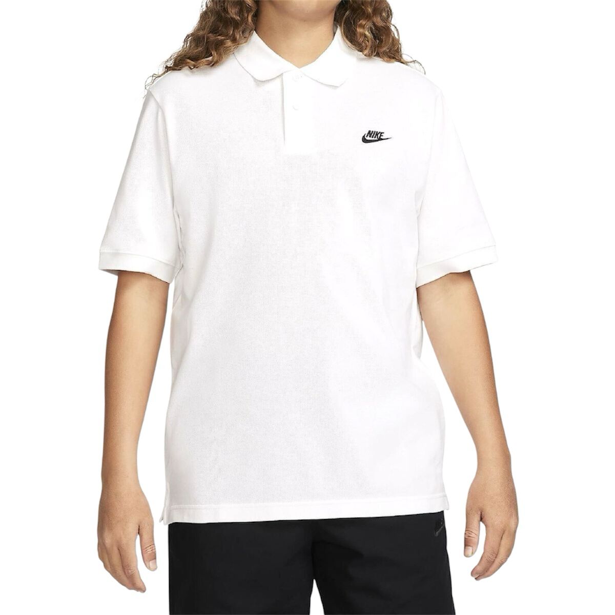 Polo Nike CLUB SS POLO PIQUE White - T-Shirt e Polo - Nike