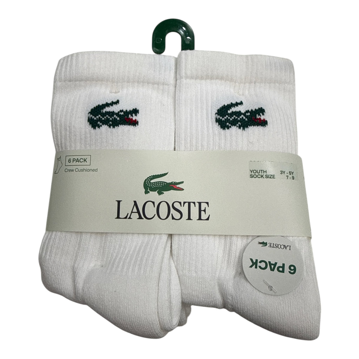 Calzini Lacoste 6 Pack Bianco -  - Lacoste