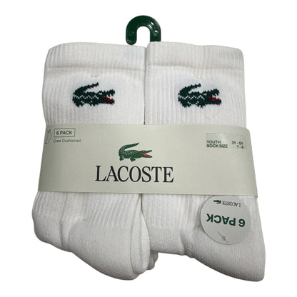 Calzini Lacoste 6 Pack Bianco -  - Lacoste