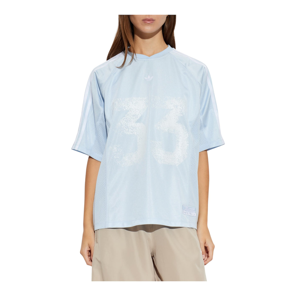T-Shirt Adidas JERSEY Azzurro - T-Shirt e Polo - adidas