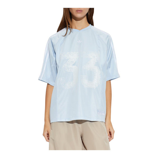 T-Shirt Adidas JERSEY Azzurro - T-Shirt e Polo - adidas