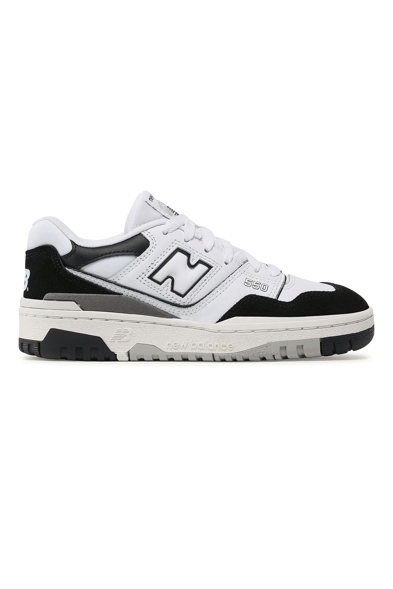 New Balance 550 White Black  - Scarpe - New Balance