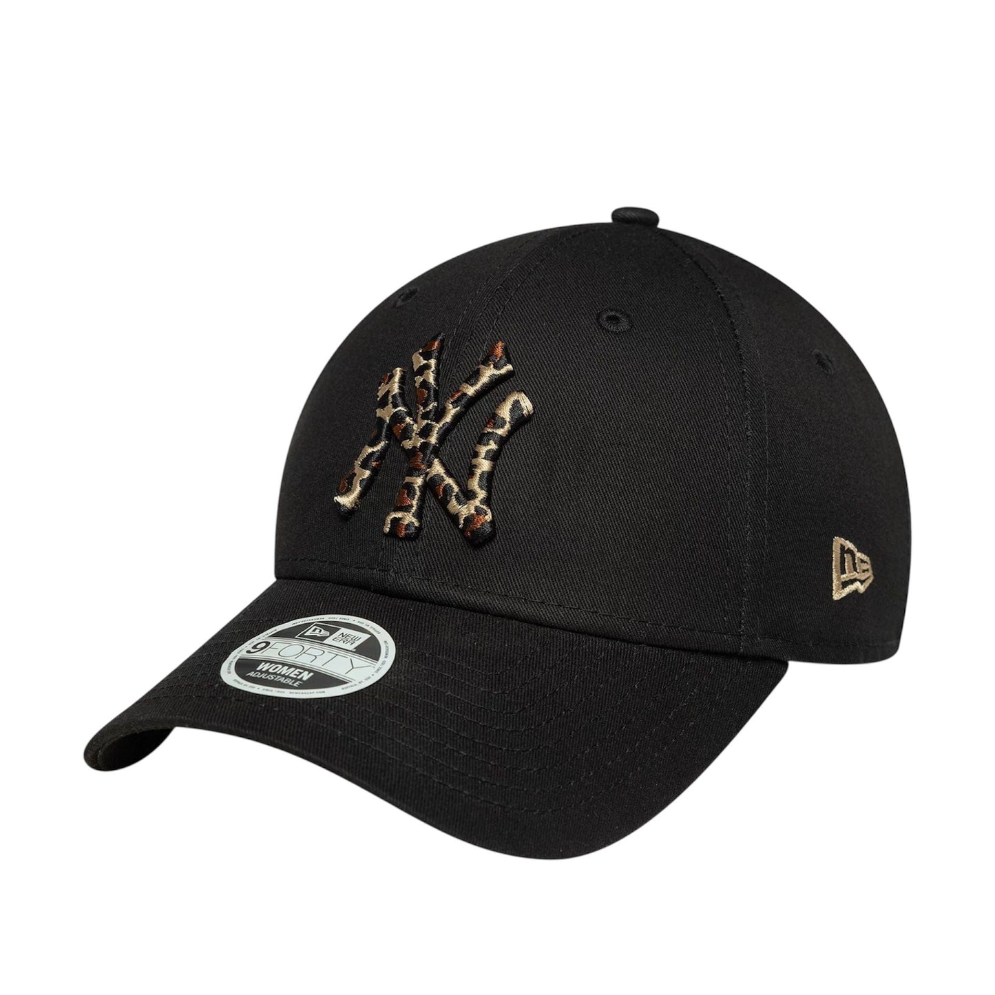 Cappello New Era Nero New York Yankees LEOPARD INFILL 9FORTY - Cappelli - New Era