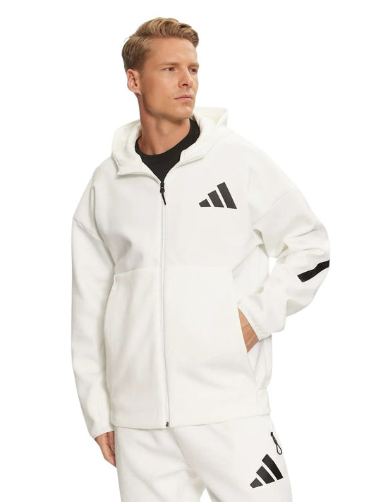 Felpa adidas ZNE White fz - Felpe - adidas