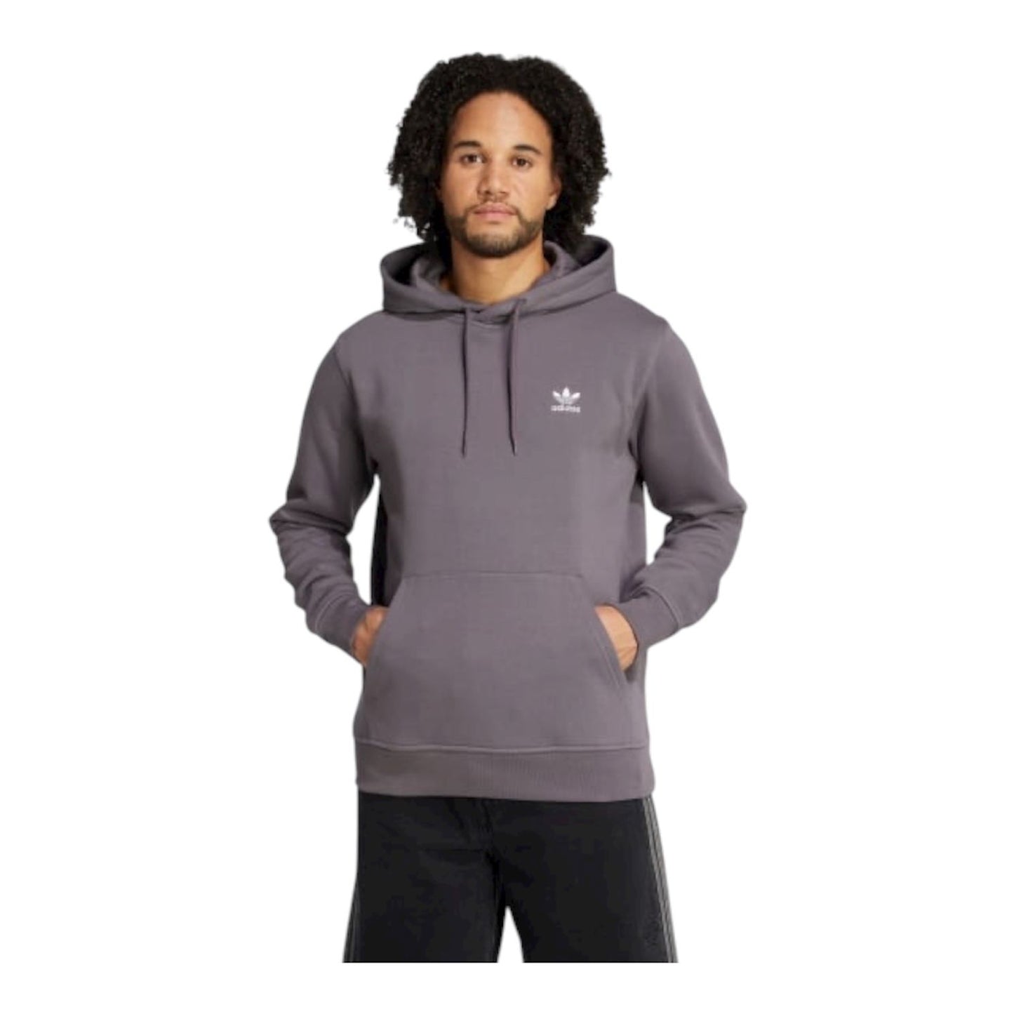 Felpa Adidas Trefoil Essentials grigio scuro - Felpe - adidas