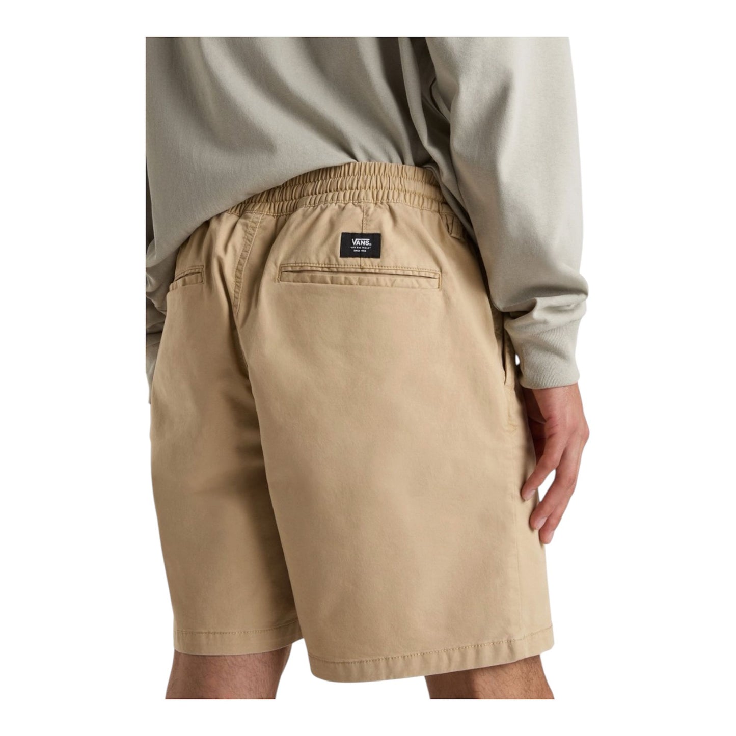 Pantaloncino Vans  RANGE RELAXED ELASTIC  Beige - Pantaloncini - Vans
