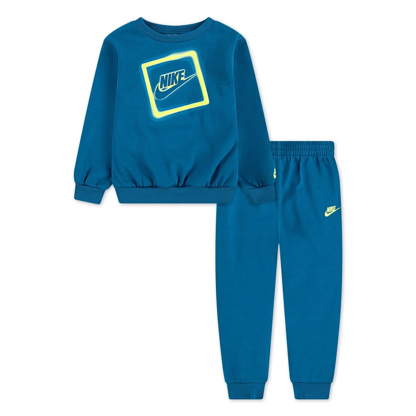 Tuta Nike Bambino  NKB B NSW GWM LT WT FLC blu fluo - Tute - Nike