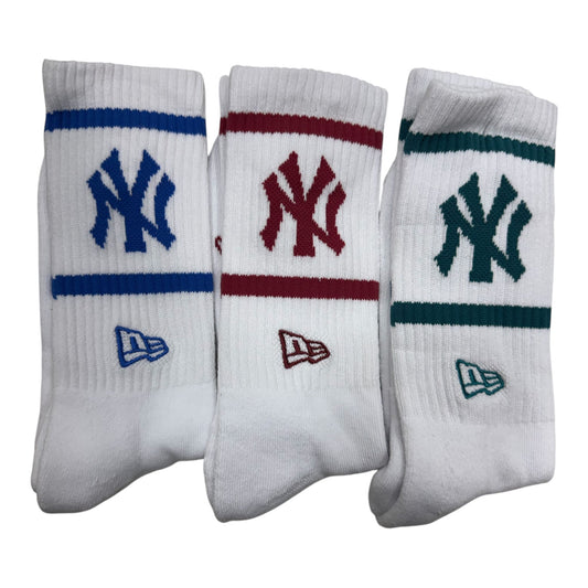Calzini New Era white 3 Socks multicolore - Calze - New Era