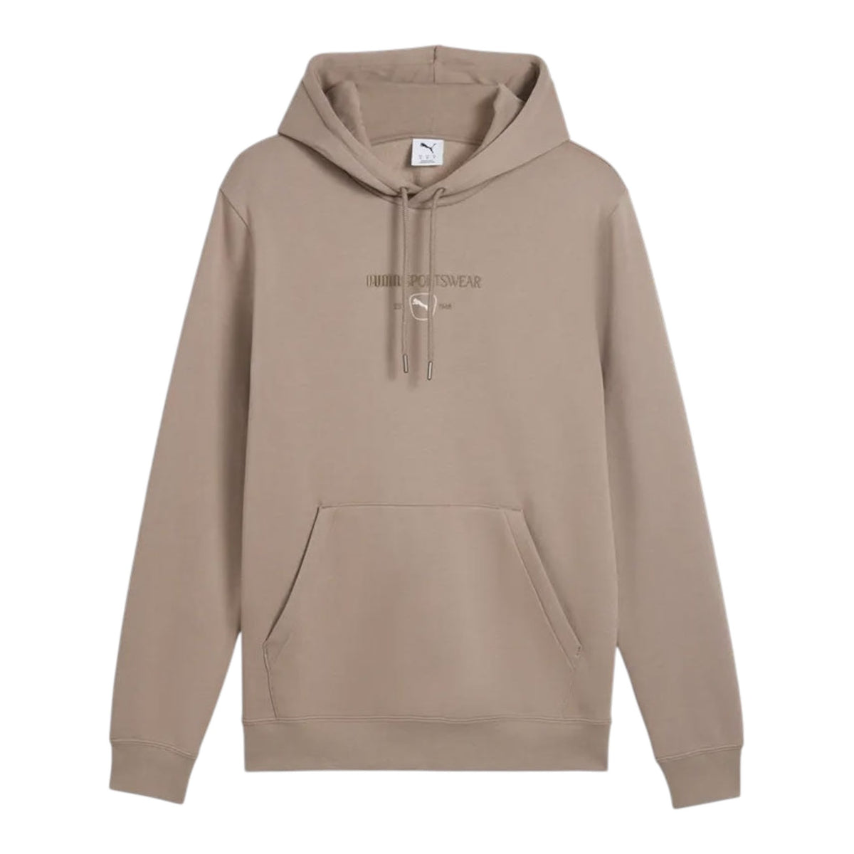 Felpa PUMA Con Cappuccio Beige - felpa - puma