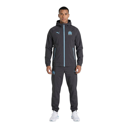 Tuta Puma Microfibra Microfibra Olympique de Marseille Black sky - Tute - puma